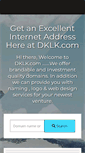 Mobile Screenshot of dklk.com